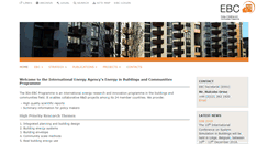 Desktop Screenshot of iea-ebc.org