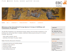 Tablet Screenshot of iea-ebc.org